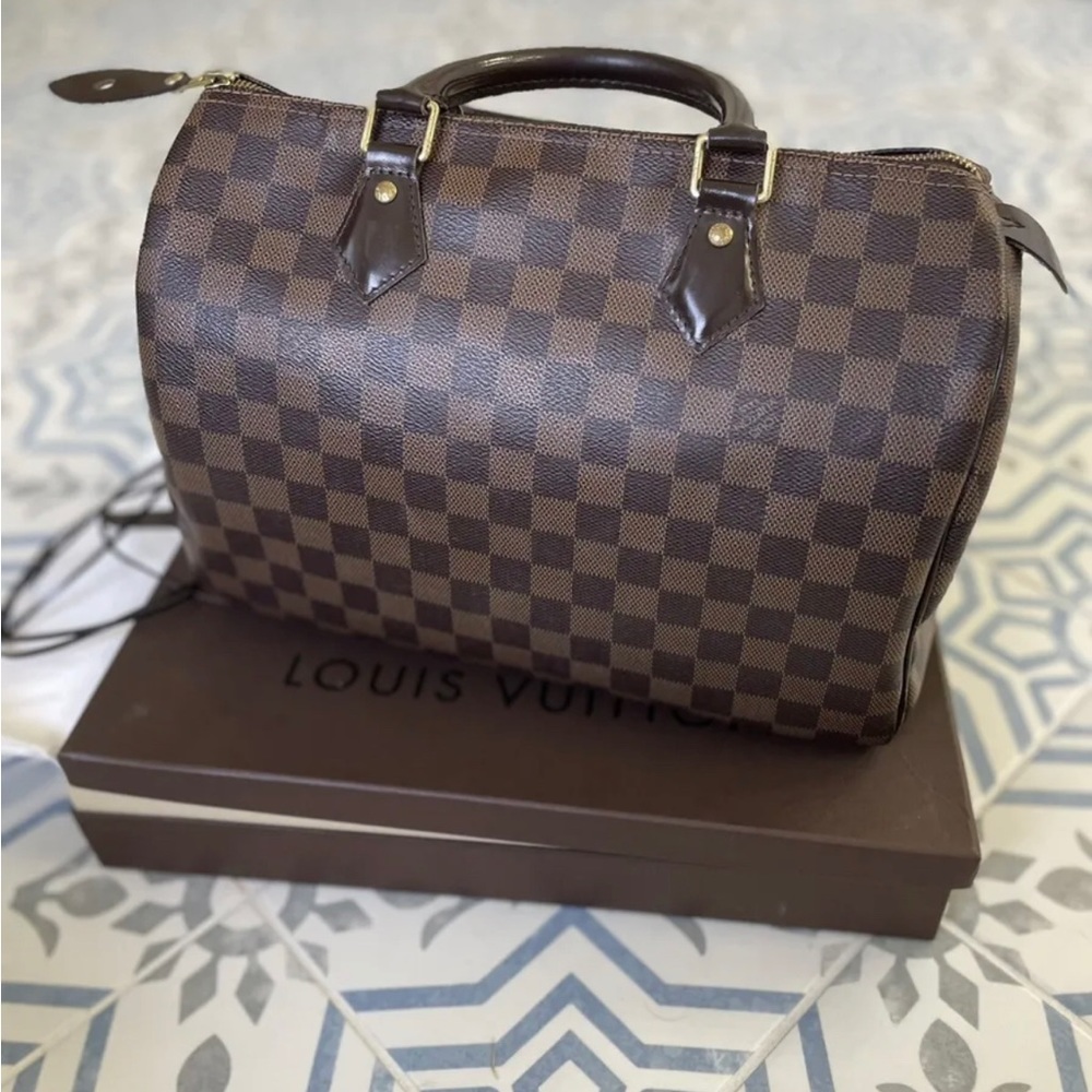 Louis Vuitton Speedy 30 Damier Ebene